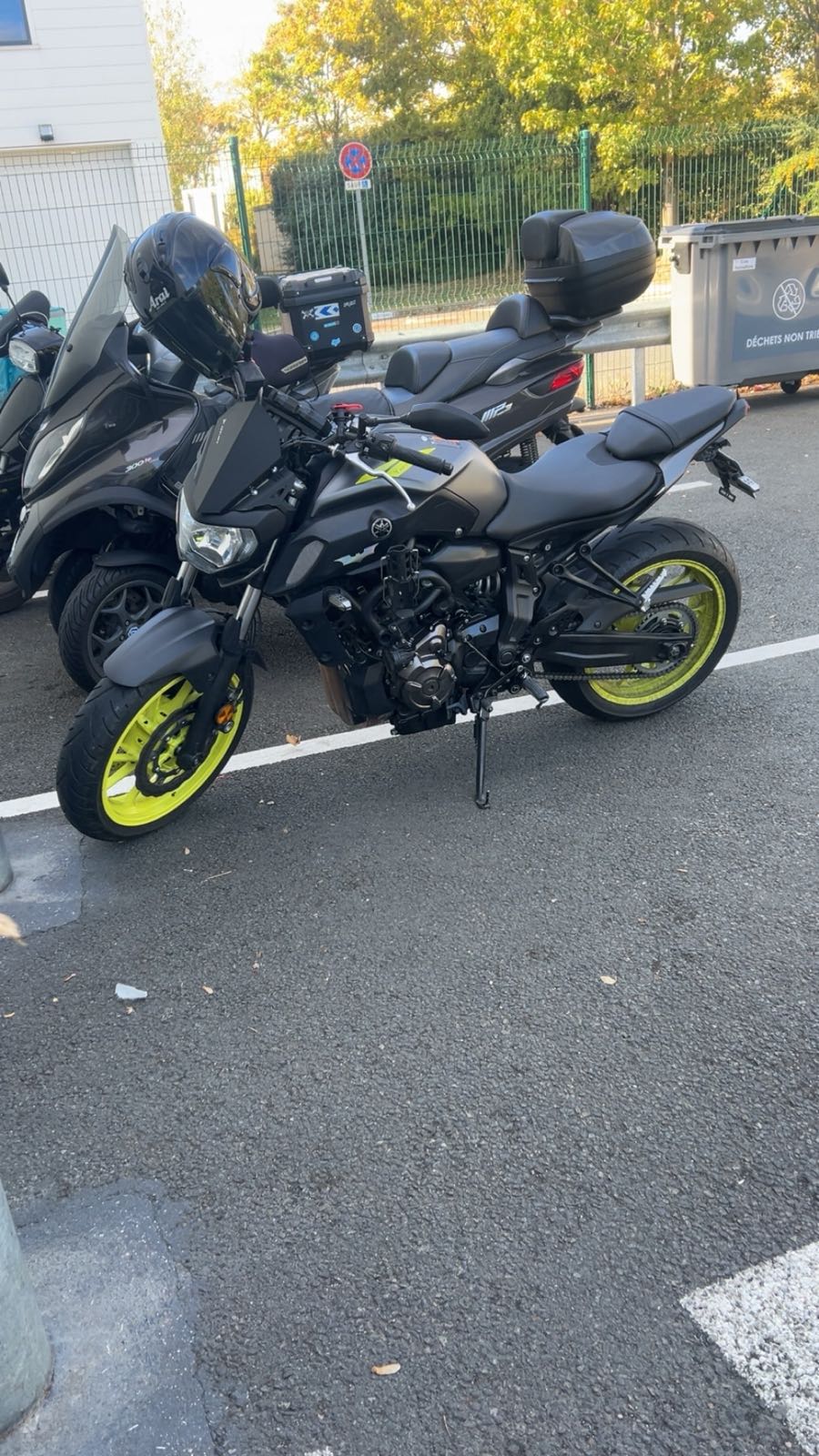 YAMAHA MT 07 2018
