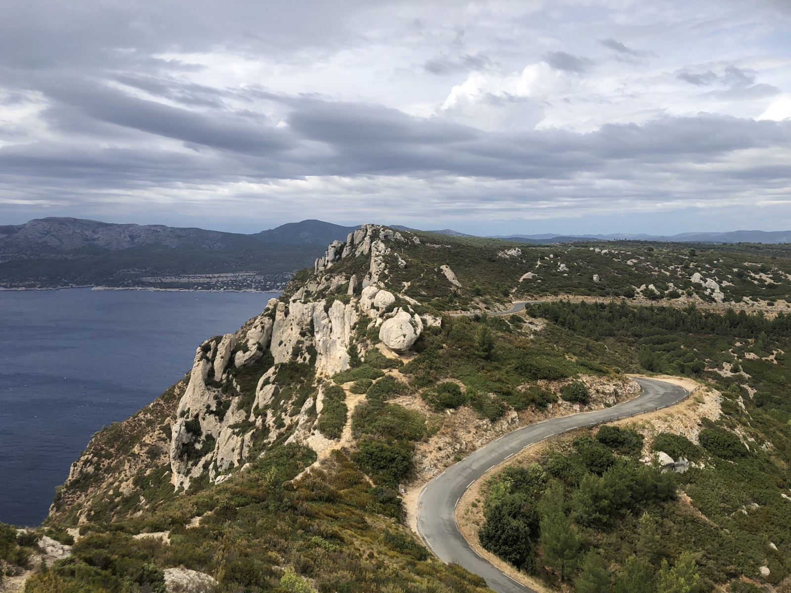 Route des Crêtes — parking du Sémaphore — La Ciotat